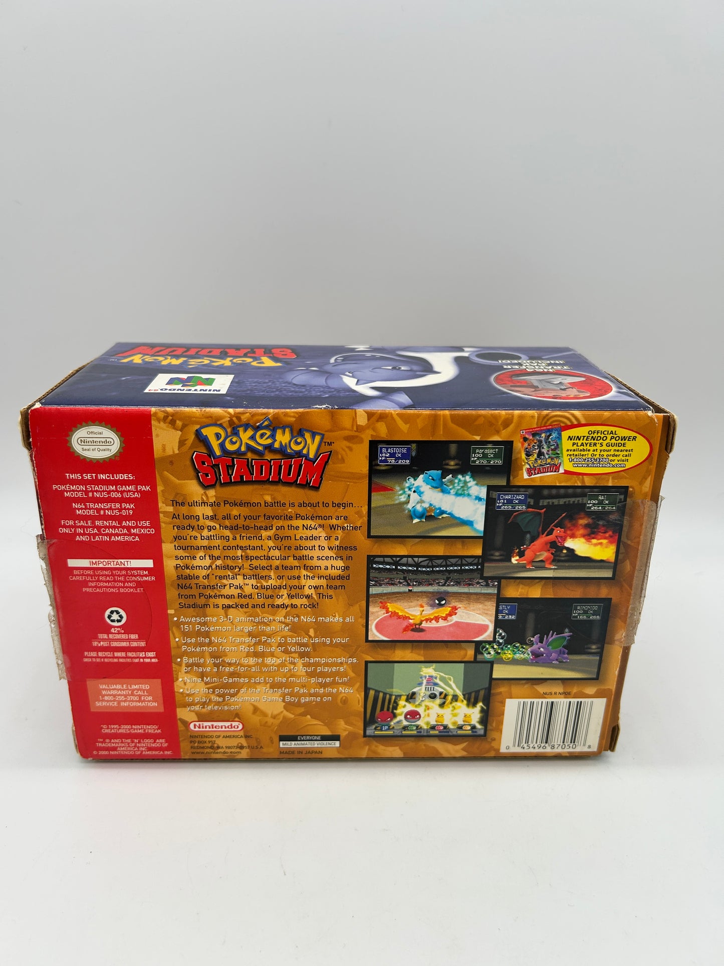 NiNTENDO 64 [N64] | POKEMON STADiUM