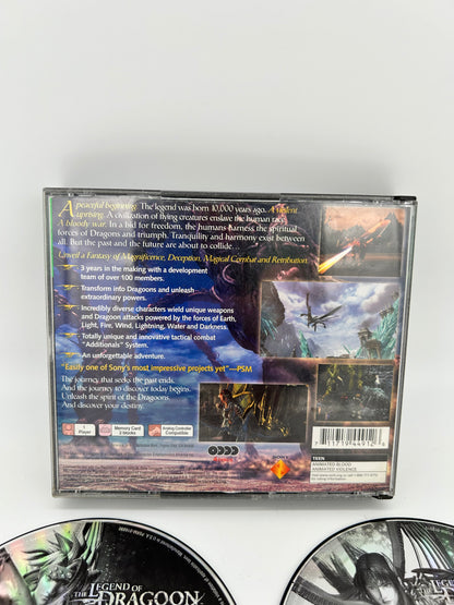 SONY PLAYSTATiON [PS1] | THE LEGEND OF DRAGOON | GREATEST HiTS