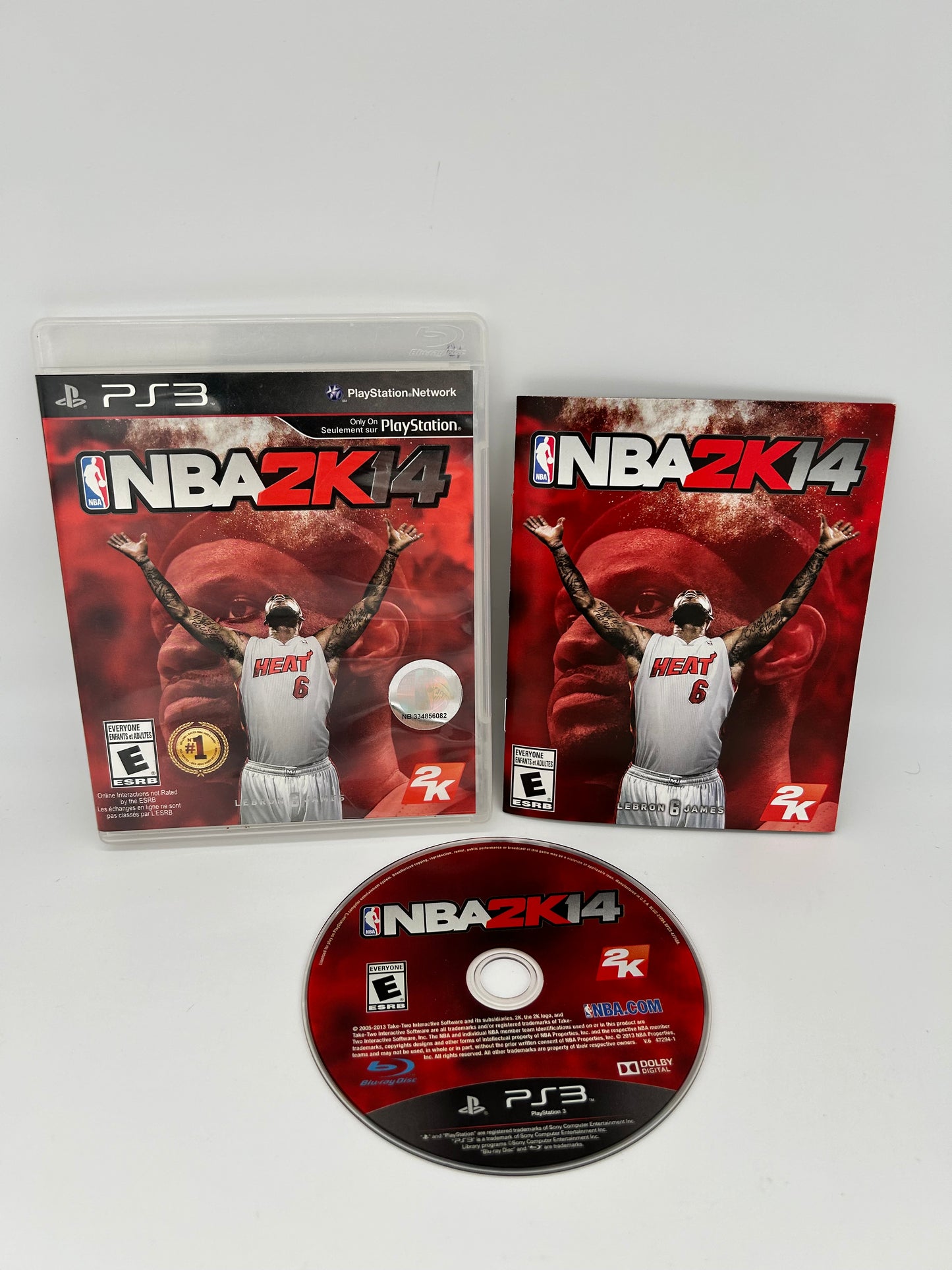 PiXEL-RETRO.COM : SONY PLAYSTATION 3 PS3 GAME BOX MANUAL NTSC NBA 2K14