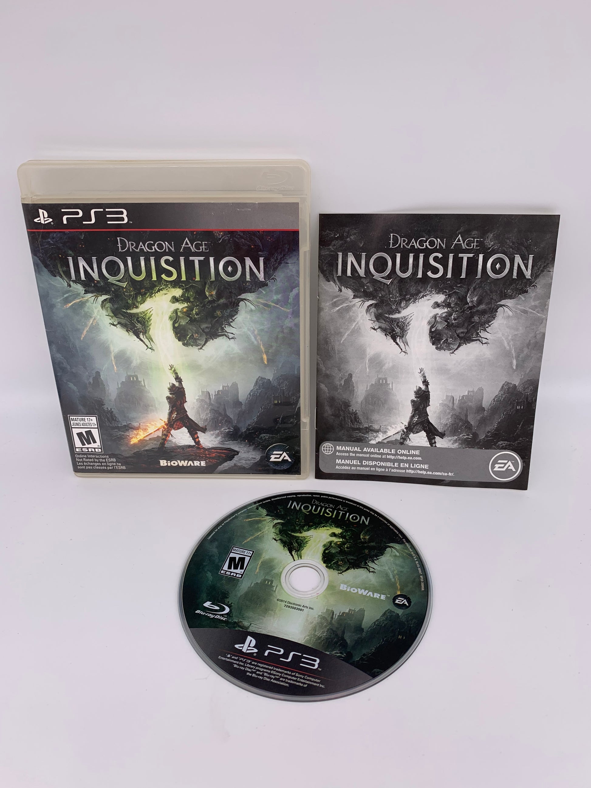 SONY PLAYSTATiON 3 [PS3] | DRAGON AGE iNQUiSiTiON – PiXEL-RETRO.COM