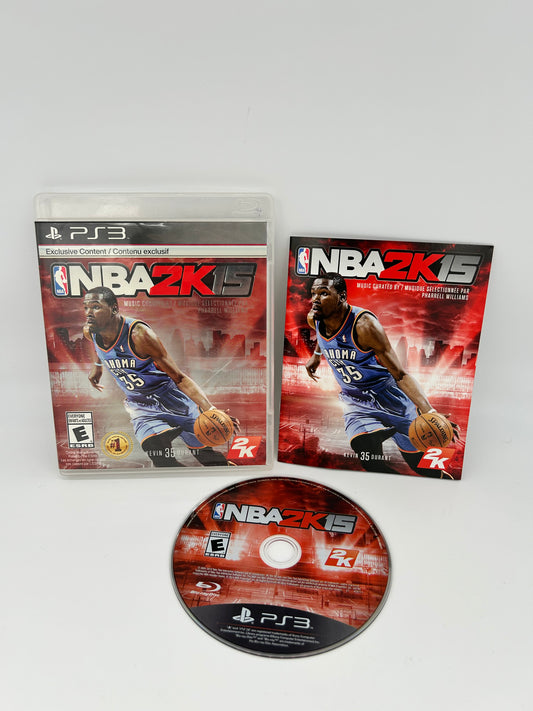 PiXEL-RETRO.COM : SONY PLAYSTATION 3 PS3 GAME BOX MANUAL NTSC NBA 2K15