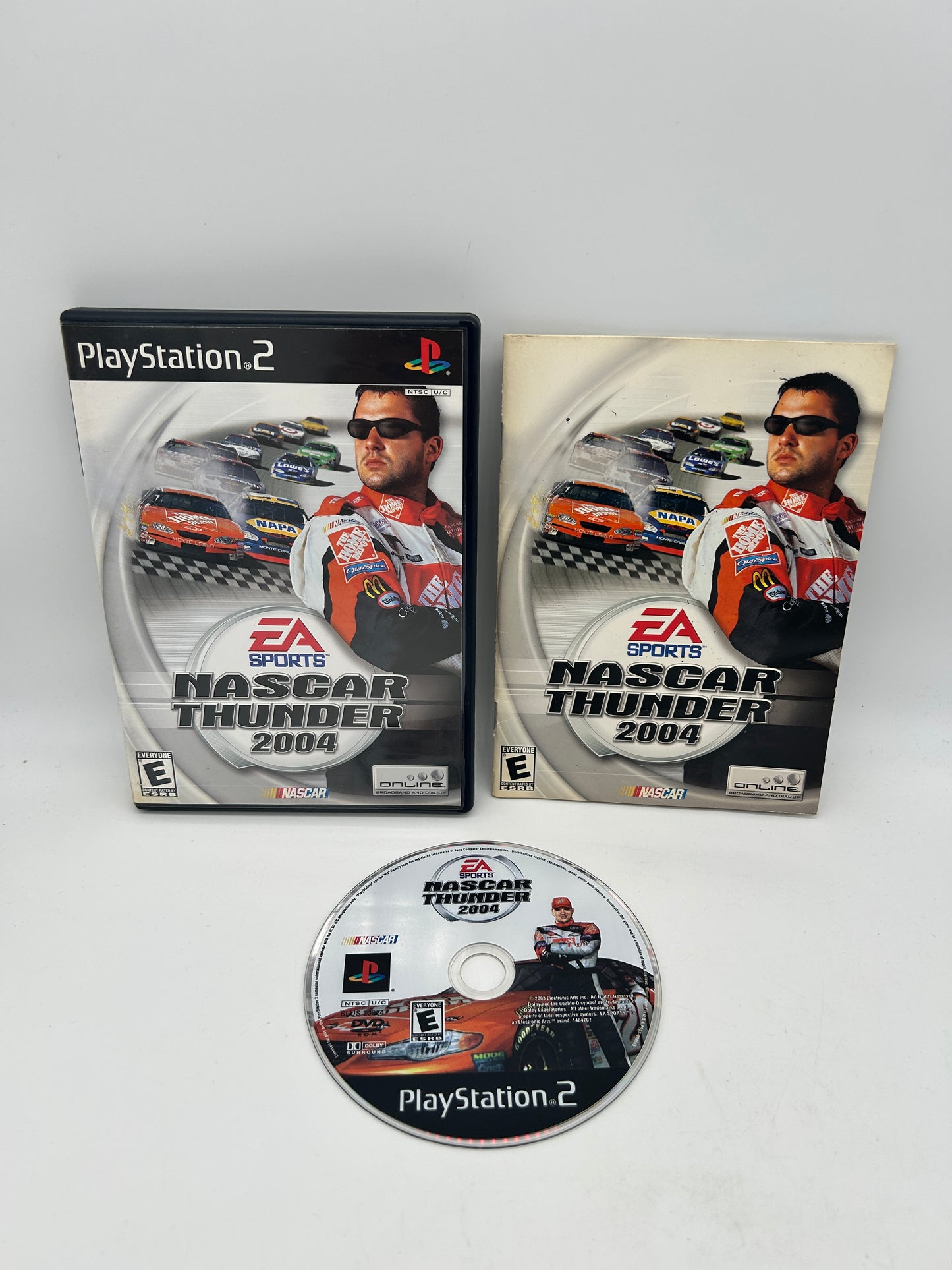 PiXEL-RETRO.COM : SONY PLAYSTATION 2 (PS2) COMPLET CIB BOX MANUAL GAME NTSC NASCAR THUNDER 2004
