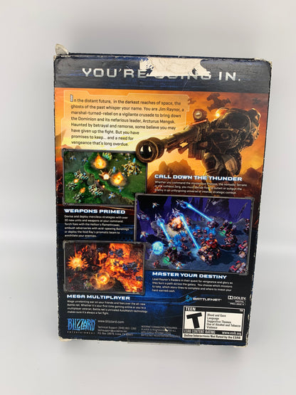 PC COMPUTER | STARCRAFT II WiNGS OF LIBERTY | BiG BOX