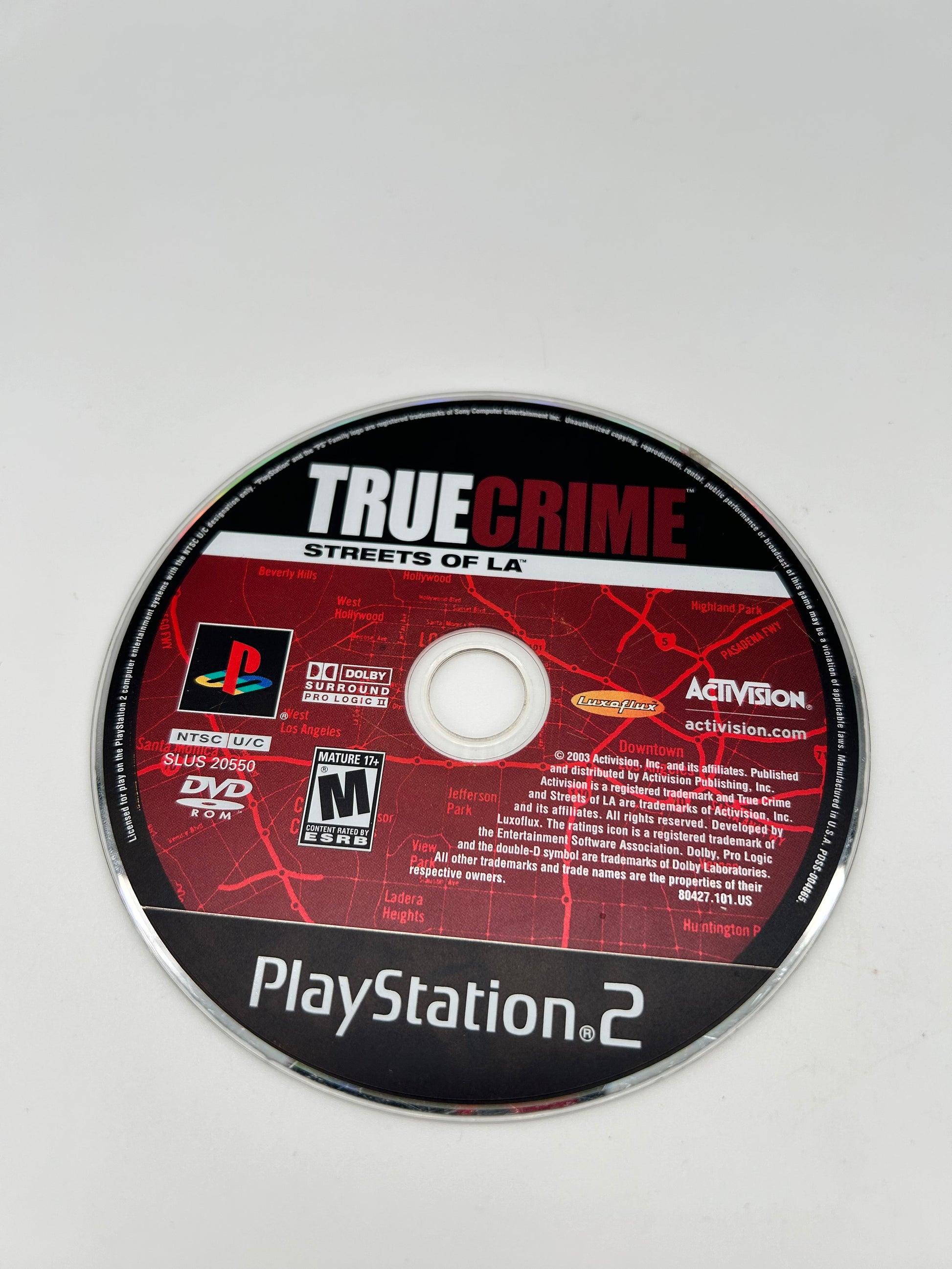 PiXEL-RETRO.COM : SONY PLAYSTATION 2 (PS2) COMPLET CIB BOX MANUAL GAME NTSC TRUE CRIME STREETS OF LA