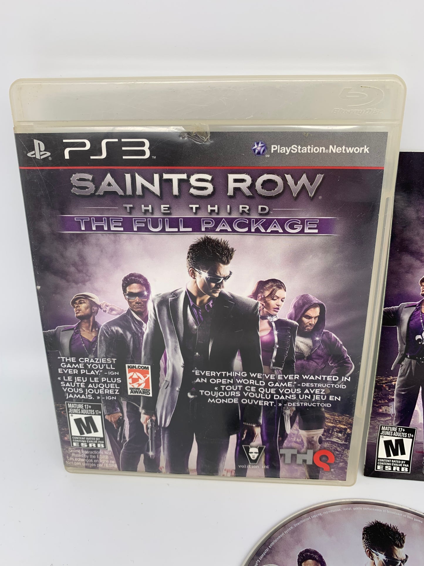 SONY PLAYSTATiON 3 [PS3] | SAiNTS ROW THE THiRD FULL PACKAGE