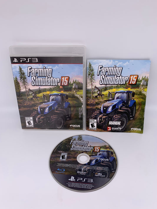 PiXEL-RETRO.COM : SONY PLAYSTATION 3 (PS3) COMPLET CIB BOX MANUAL GAME NTSC FARMING SIMULATOR 15