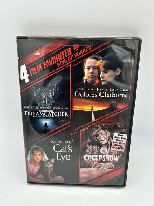 FiLM DVD | 4 FiLM FAVORiTES KiNG OF HORROR