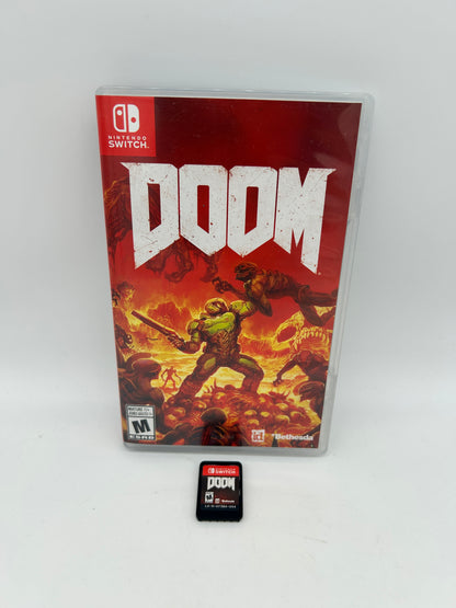 PiXEL-RETRO.COM : NINTENDO SWITCH NEW SEALED IN BOX COMPLETE MANUAL GAME NTSC DOOM