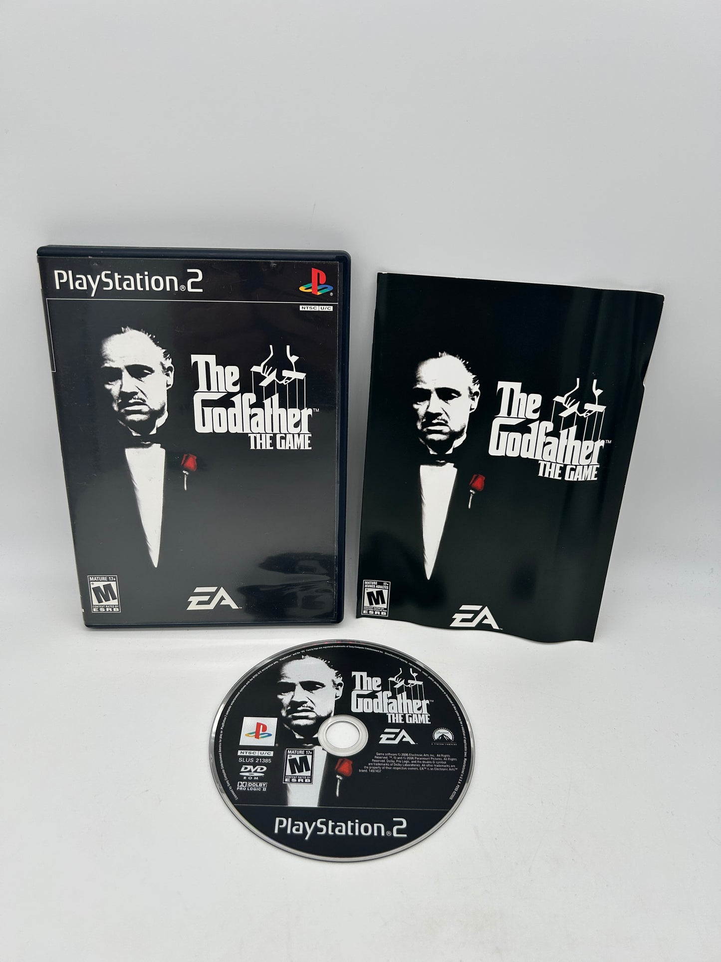PiXEL-RETRO.COM : SONY PLAYSTATION 2 (PS2) COMPLET CIB BOX MANUAL GAME NTSC THE GODFATHER THE GAME