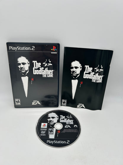 PiXEL-RETRO.COM : SONY PLAYSTATION 2 (PS2) COMPLET CIB BOX MANUAL GAME NTSC THE GODFATHER THE GAME