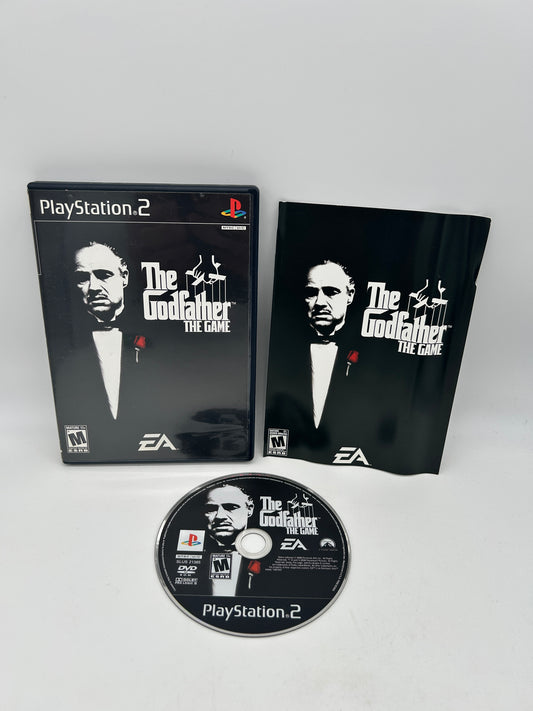 PiXEL-RETRO.COM : SONY PLAYSTATION 2 (PS2) COMPLET CIB BOX MANUAL GAME NTSC THE GODFATHER THE GAME