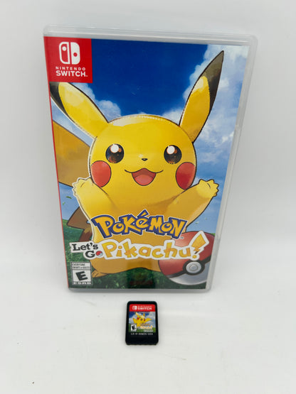 PiXEL-RETRO.COM : NINTENDO SWITCH NEW SEALED IN BOX COMPLETE MANUAL GAME NTSC POKEMON LET'S GO PIKACHU