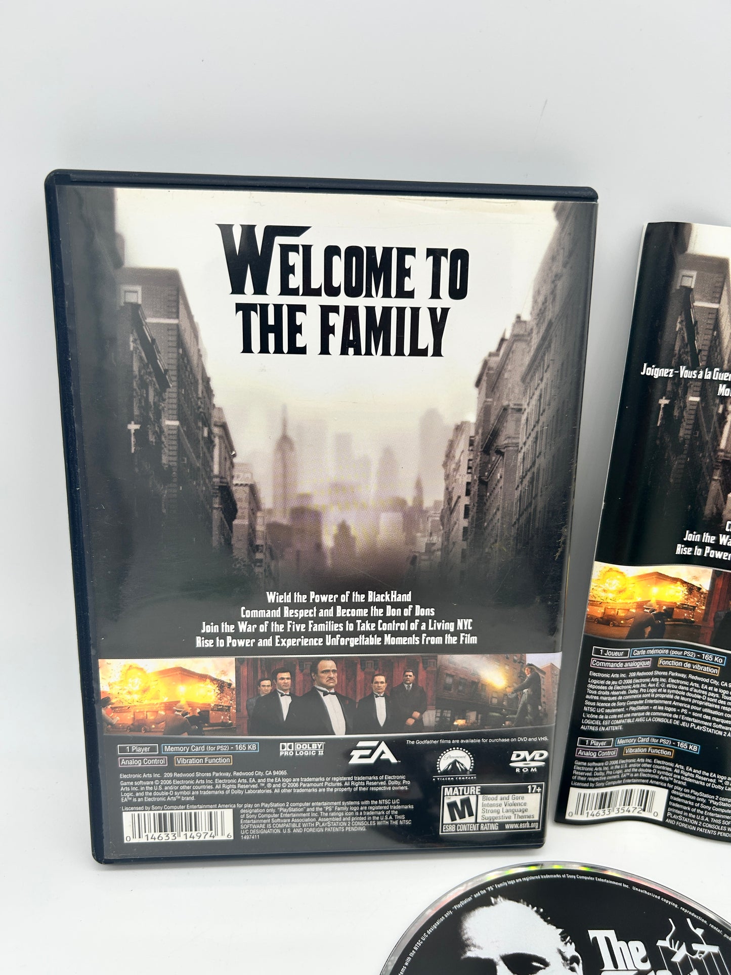 SONY PLAYSTATiON 2 [PS2] | THE GODFATHER THE GAME