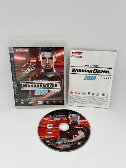 PiXEL-RETRO.COM : SONY PLAYSTATION 3 (PS3) COMPLET CIB BOX MANUAL GAME NTSC-J JAPAN WORLD SOCCER WINNING ELEVEN 2008