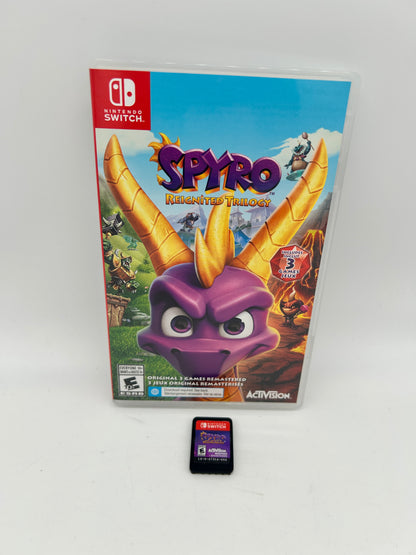 PiXEL-RETRO.COM : NINTENDO SWITCH NEW SEALED IN BOX COMPLETE MANUAL GAME NTSC SPYRO REIGNITED TRILOGY