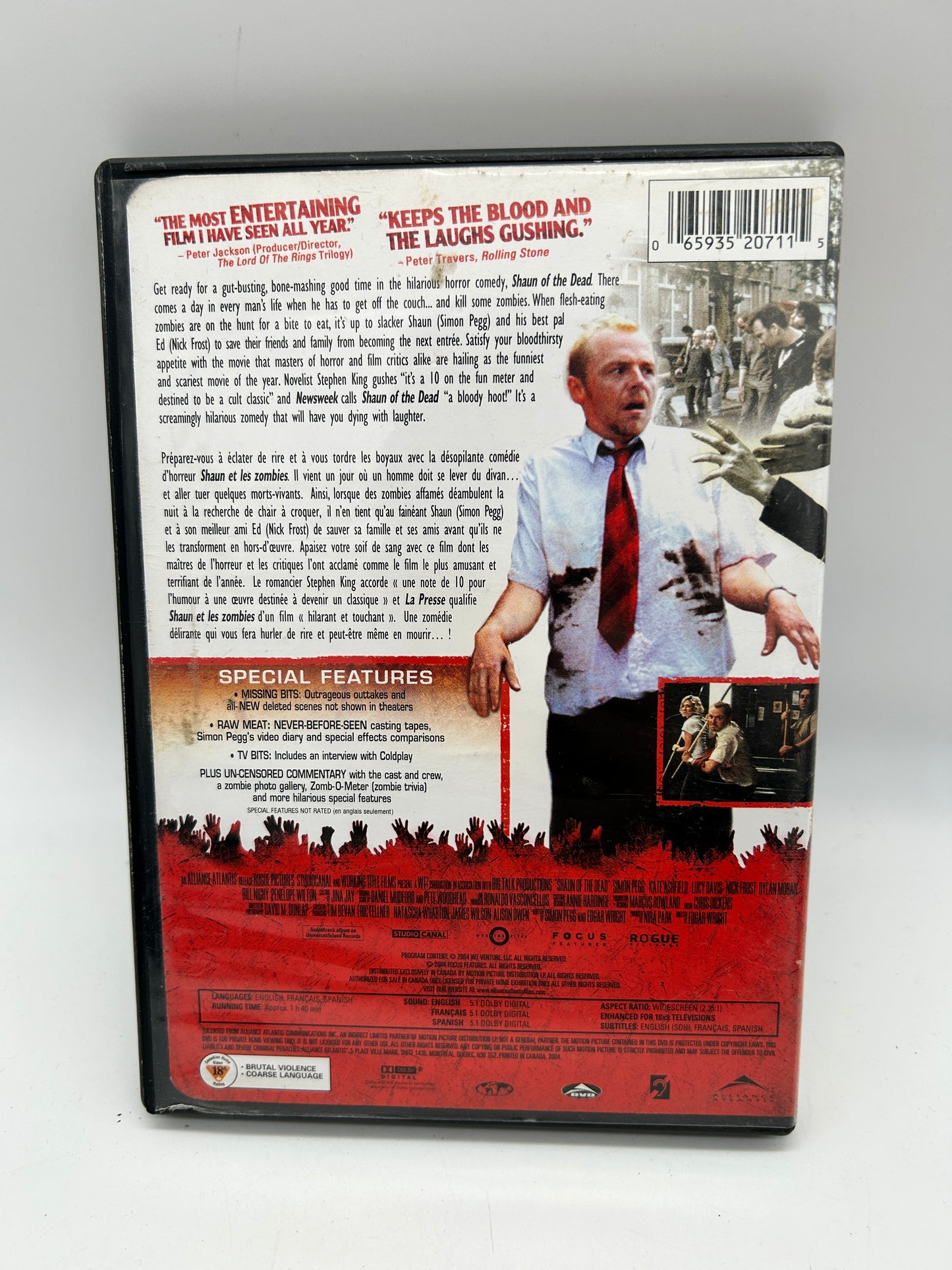 FiLM DVD | SHAUN ET LES ZOMBiES [OF THE DEAD]