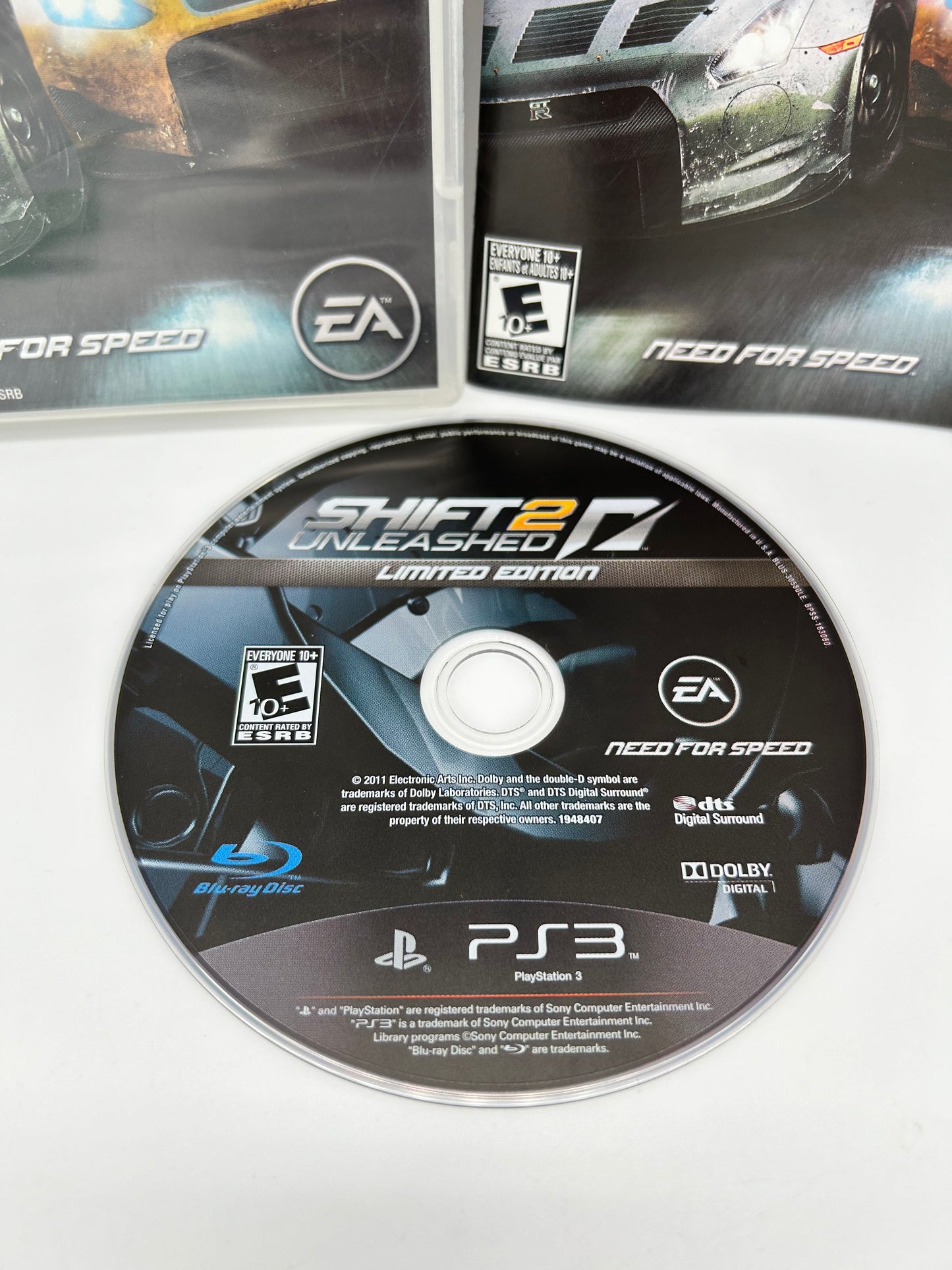 SONY PLAYSTATiON 3 [PS3] | SHiFT 2 UNLEASHED NEED FOR SPEED | Limited edition