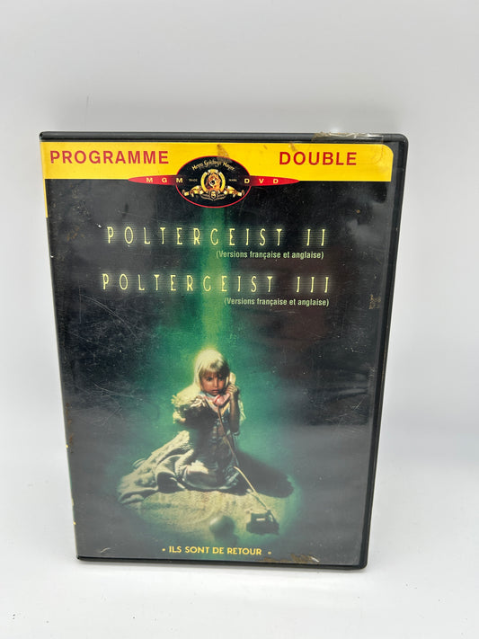 FiLM DVD | POLTERGEiST II & III | PROGRAMME DOUBLE