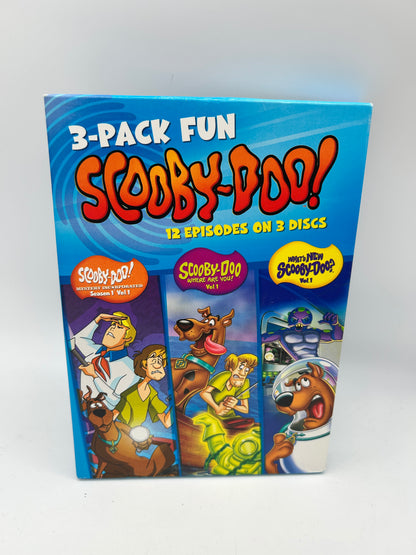 SERiE DVD | SCOOBY-DOO 3-PACK FUN 12 EPiSODES ON 3 DiSCS
