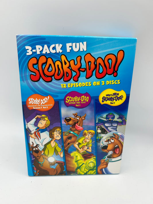 SERiE DVD | SCOOBY-DOO 3-PACK FUN 12 EPiSODES ON 3 DiSCS