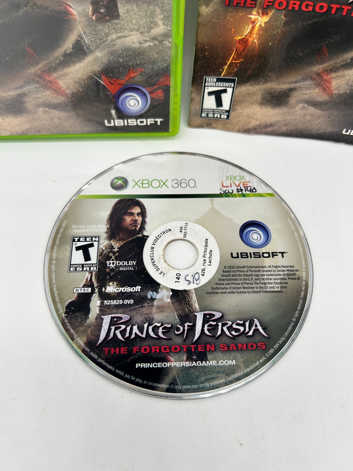 Microsoft XBOX 360 | PRINCE OF PERSiA THE FORGOTTEN SANDS