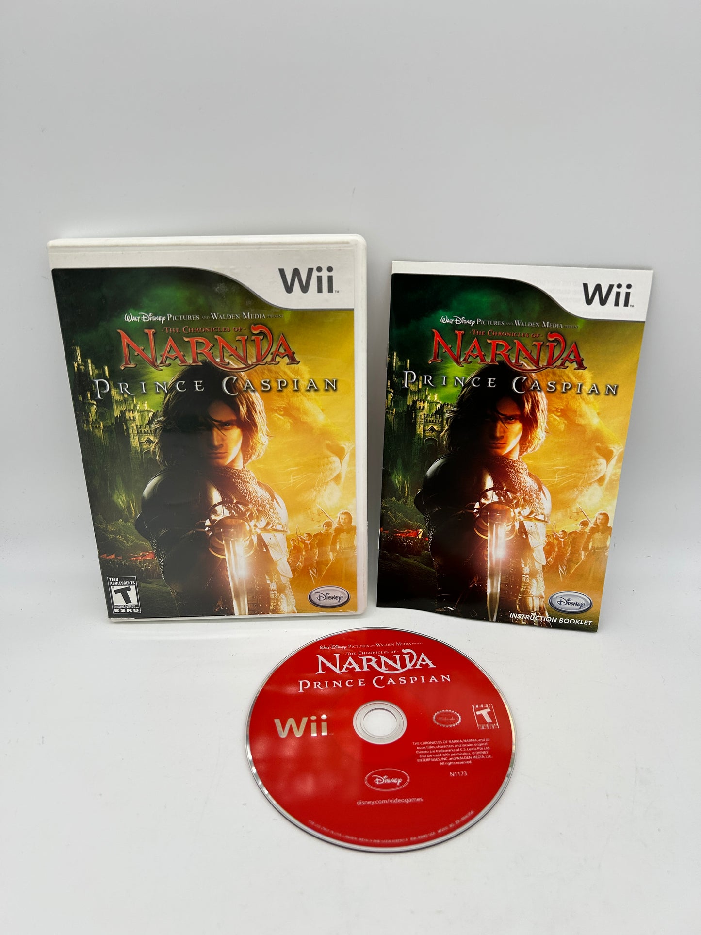 PiXEL-RETRO.COM : NINTENDO WII COMPLET CIB BOX MANUAL GAME NTSC THE CHRONICLES OF NARNIA PRINCE CASPIAN