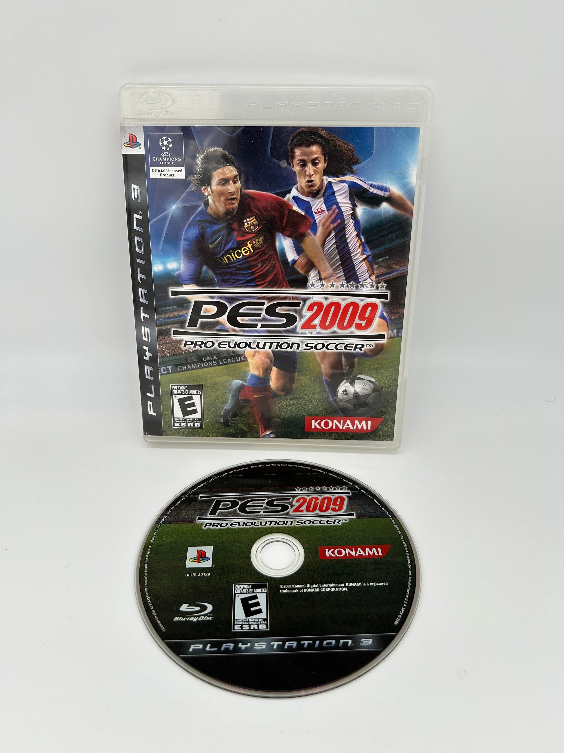 PiXEL-RETRO.COM : SONY PLAYSTATION 3 (PS3) COMPLET CIB BOX MANUAL GAME NTSC PES 2009 PRO EVOLUTION SOCCER