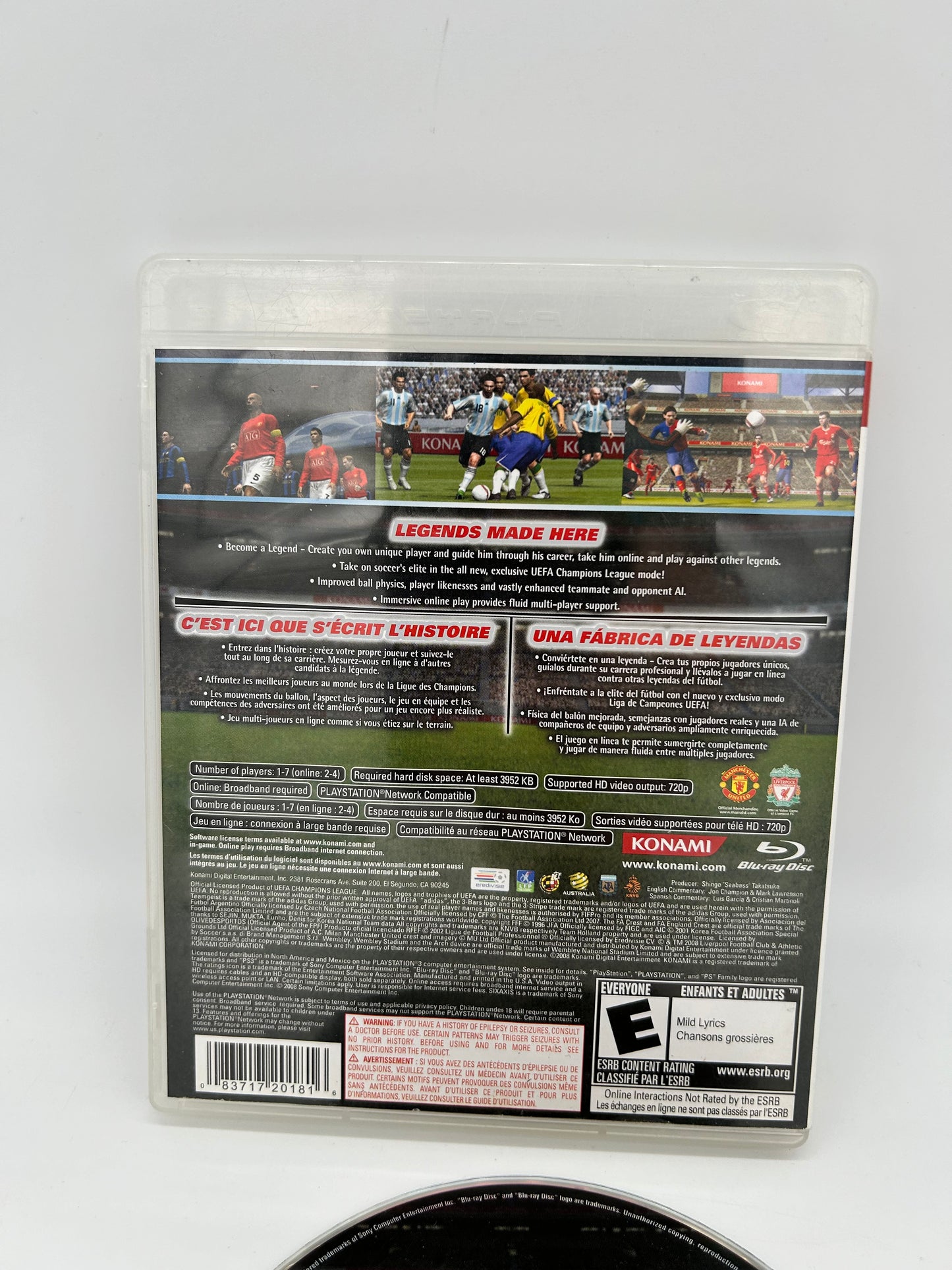 SONY PLAYSTATiON 3 [PS3] | PES 2009 PRO EVOLUTION SOCCER