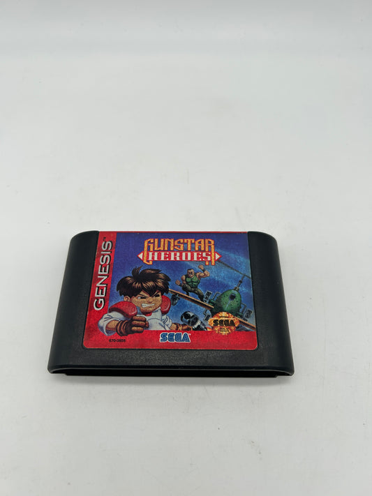 PiXEL-RETRO.COM : SEGA GENESIS (MEGA DRIVE) GAME NTSC GUNSTAR HEROES 