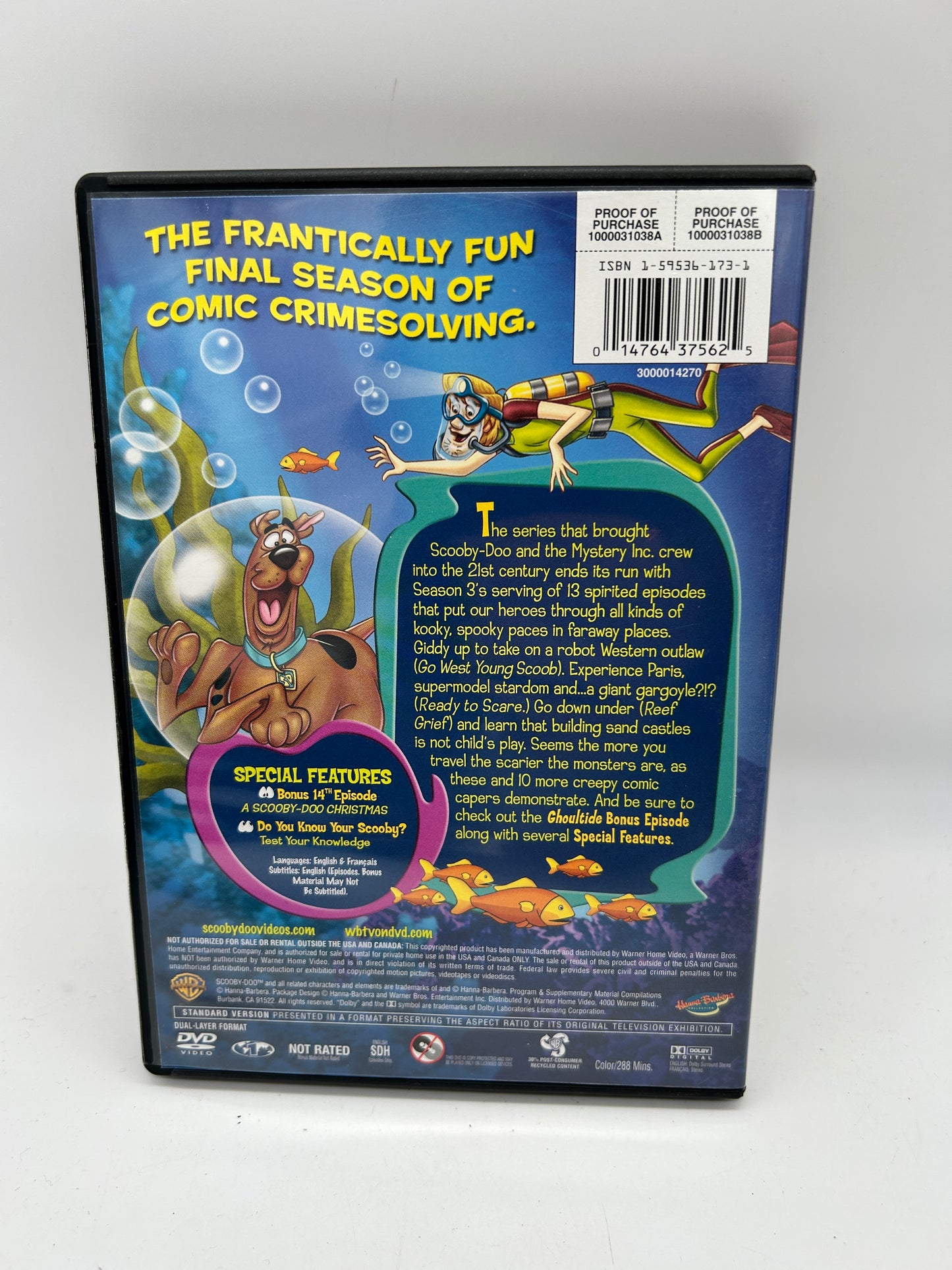 SERiE DVD | SCOOBY-DOO WHATS NEW COMPLETE 3RD SEASON