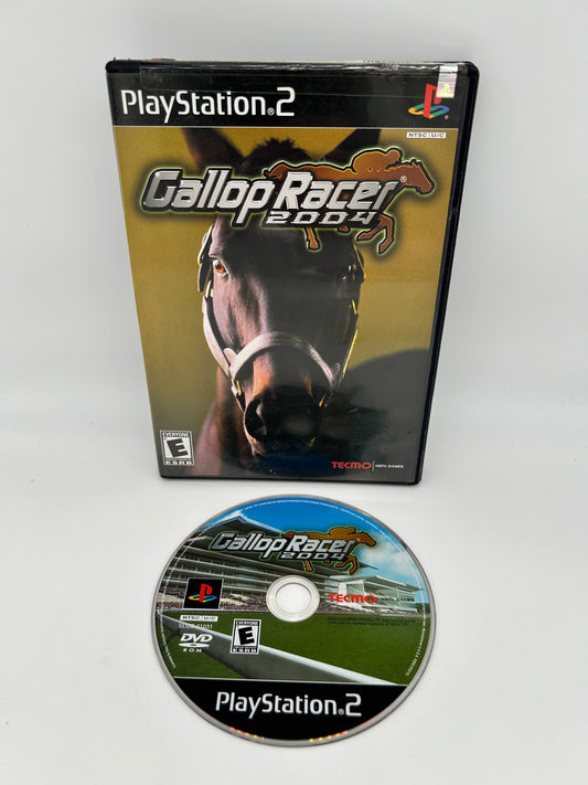 PiXEL-RETRO.COM : SONY PLAYSTATION 2 (PS2) COMPLET CIB BOX MANUAL GAME NTSC GALLOP RACER 2004