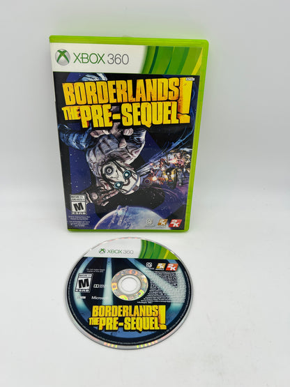 PiXEL-RETRO.COM : MICROSOFT XBOX 360 COMPLETE CIB BOX MANUAL GAME NTSC BORDERLANDS THE PRE-SEQUEL