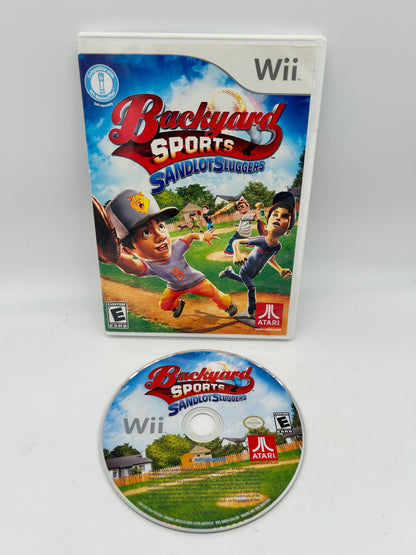 PiXEL-RETRO.COM : NINTENDO WII COMPLET CIB BOX MANUAL GAME NTSC BACKYARD SPORTS SANDLOT SLUGGERS