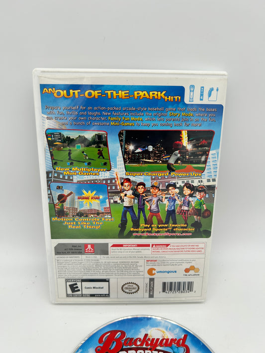 NiNTENDO Wii | BACKYARD SPORTS SANDLOT SLUGGERS