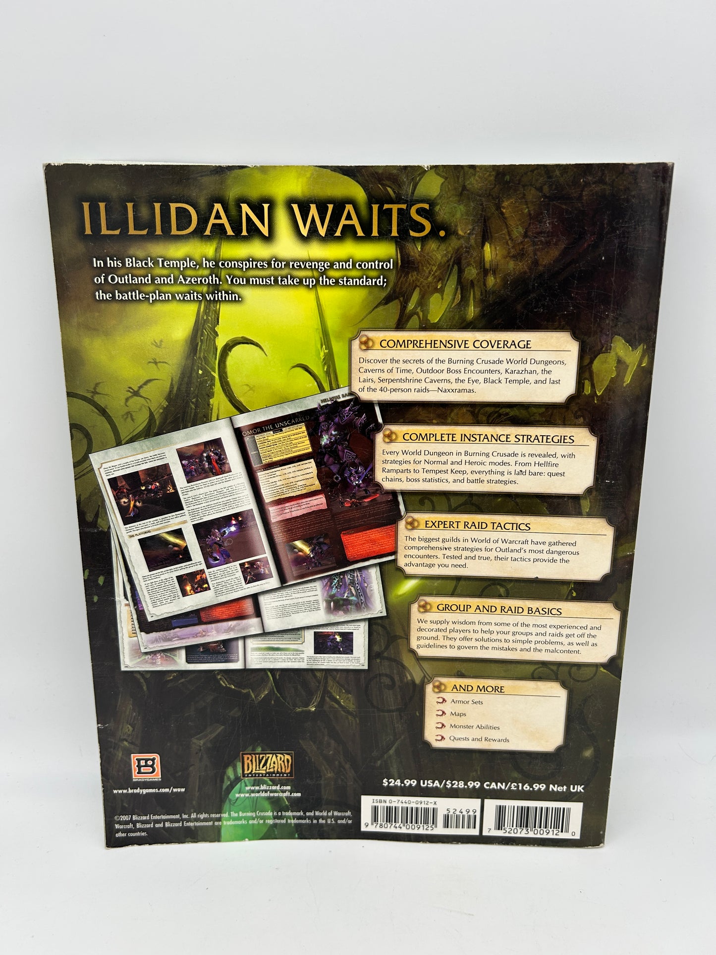 WORLD OF WARCRAFT DUNGEON COMPANION II STRATEGY GUIDE BRADYGAMES