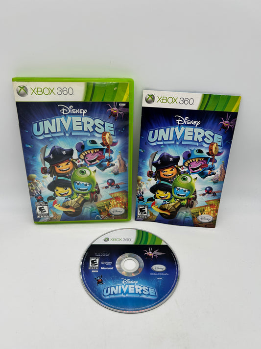PiXEL-RETRO.COM : MICROSOFT XBOX 360 COMPLETE CIB BOX MANUAL GAME NTSC DISNEY UNIVERSE