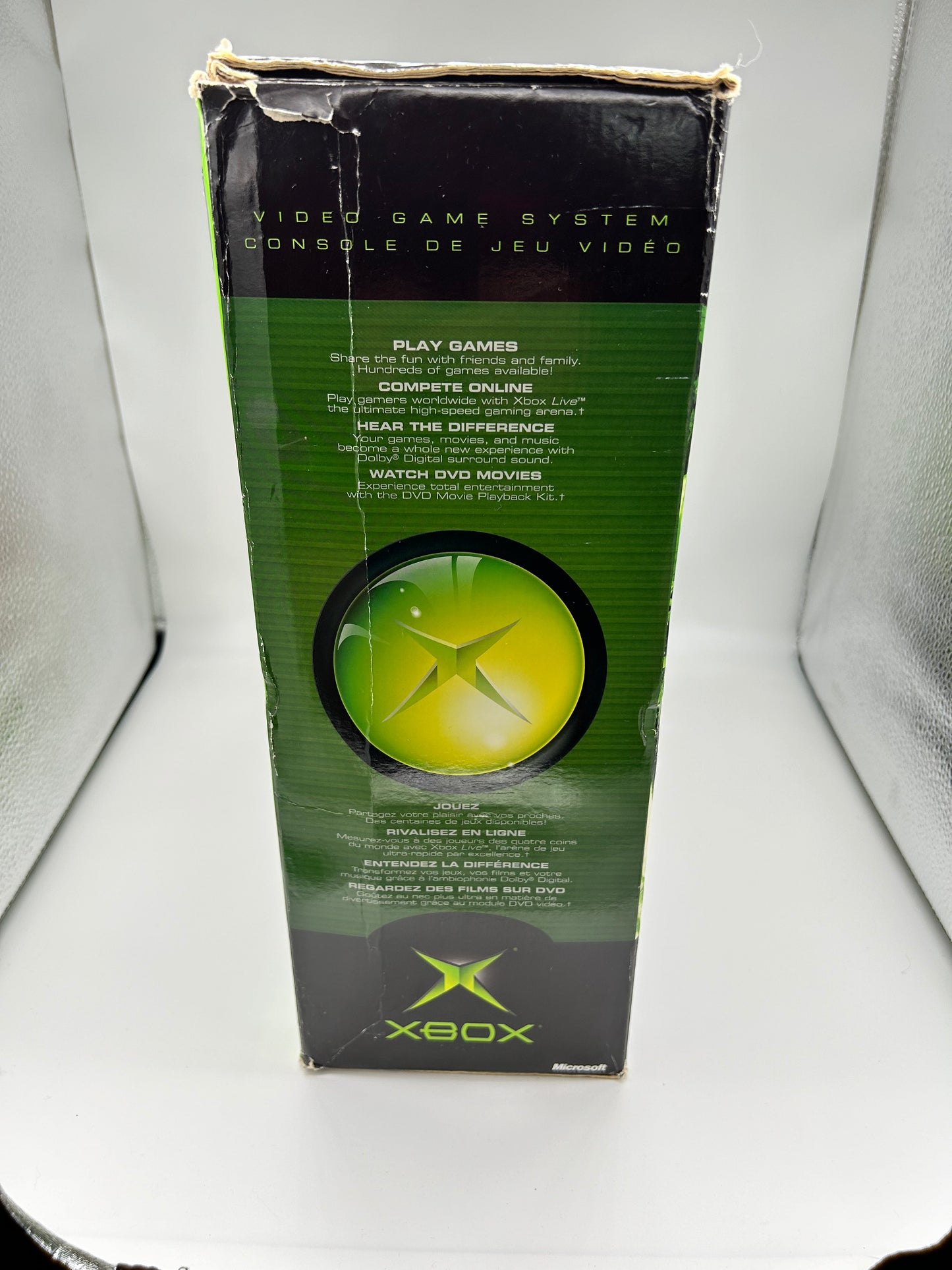 MiCROSOFT XBOX ORiGiNAL CONSOLE | ORiGiNALE NOiRE