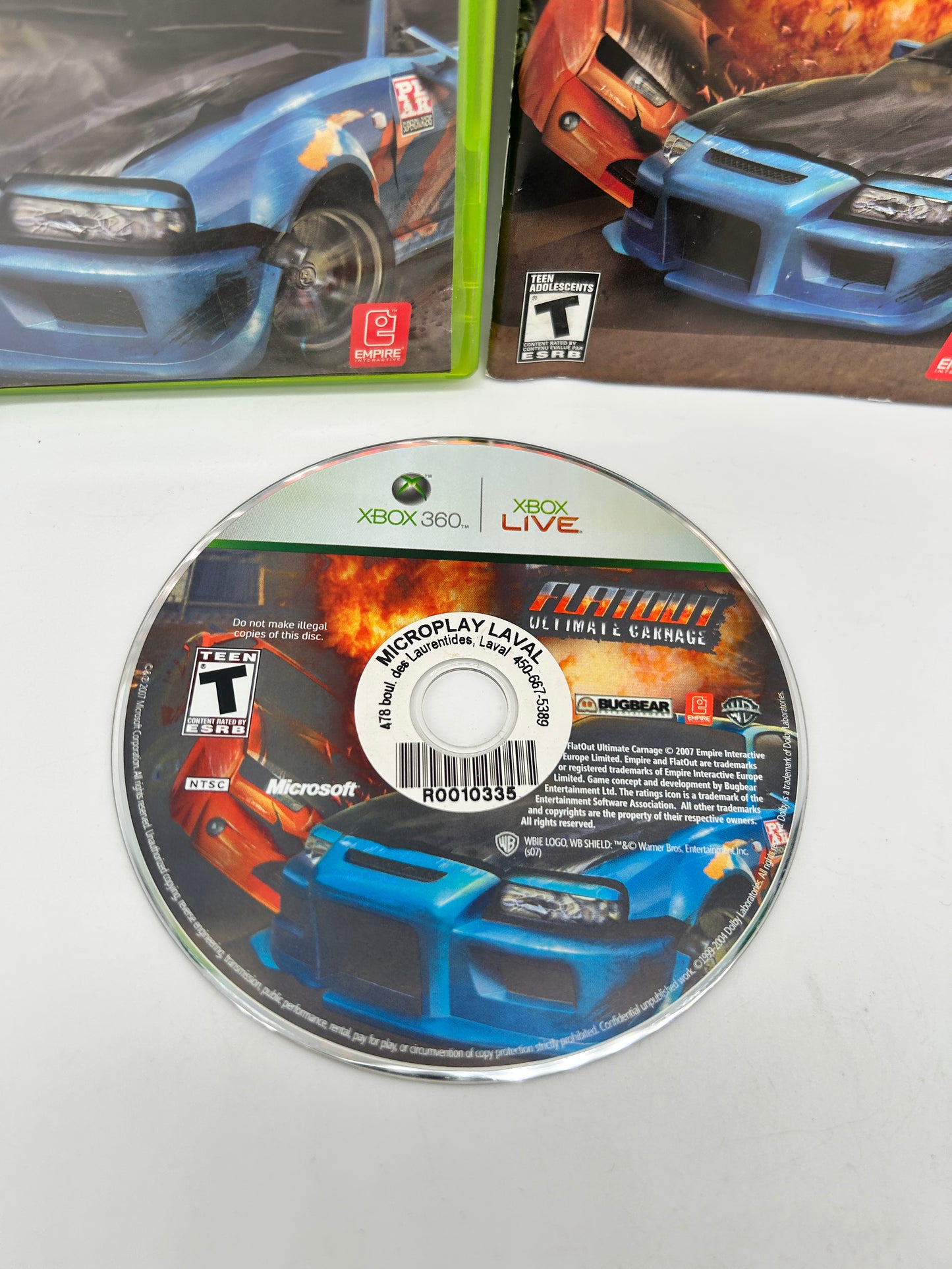 Microsoft XBOX 360 | FLATOUT ULTiMATE CARNAGE