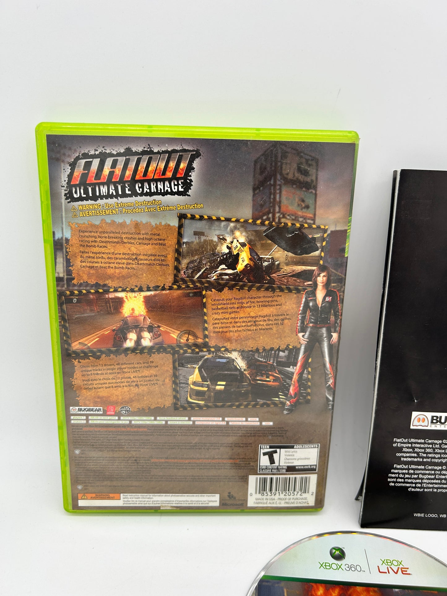 Microsoft XBOX 360 | FLATOUT ULTiMATE CARNAGE