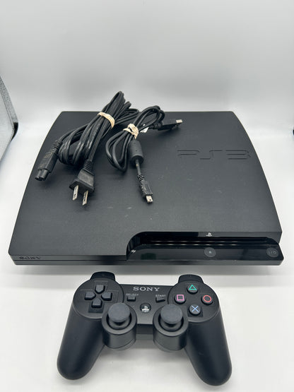 PiXEL-RETRO.COM : SONY PLAYSTATION 3 (PS3) ORIGINAL SYSTEM CONSOLE, CONTROLLER, POWER SUPPLY, NTSC 160GB CECH-3001A