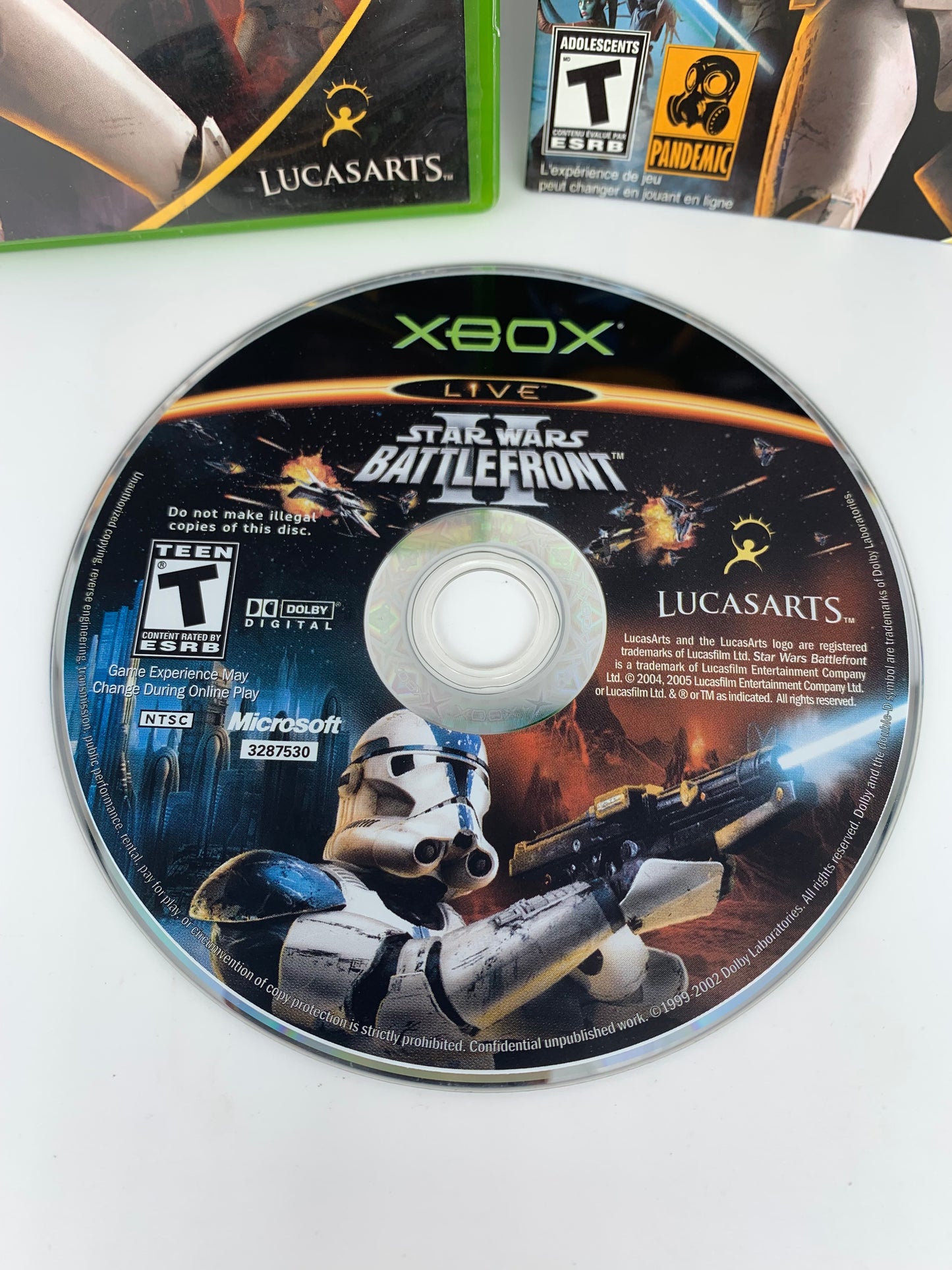 MiCROSOFT XBOX ORiGiNAL | STAR WARS BATTLEFRONT II