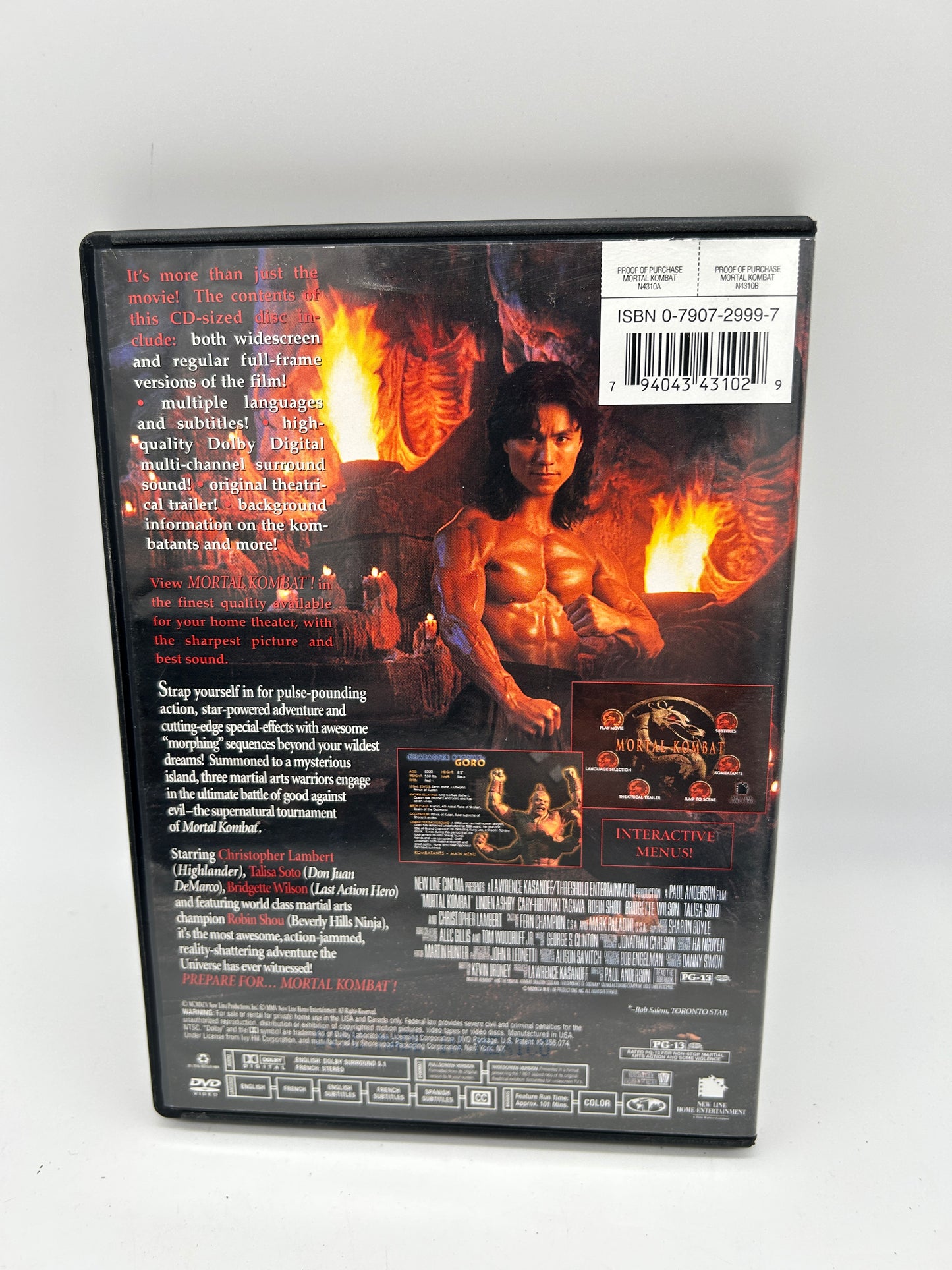 FiLM DVD | MORTAL KOMBAT