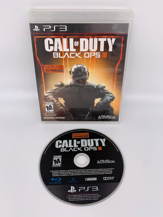 PiXEL-RETRO.COM : SONY PLAYSTATION 3 (PS3) COMPLET CIB BOX MANUAL GAME NTSC CALL OF DUTY BLACK OPS III