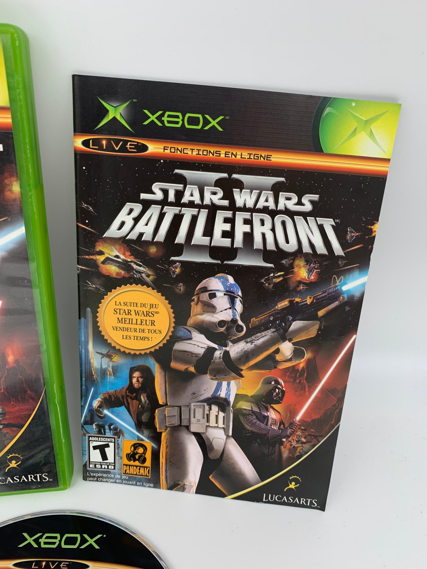 MiCROSOFT XBOX ORiGiNAL | STAR WARS BATTLEFRONT II
