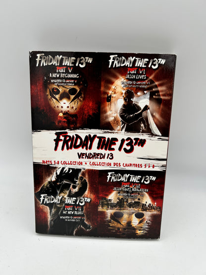 FiLM DVD | VENDREDi 13 COLLECTiON DES CHAPiTRES 5 A 8 [FRiDAY THE 13TH PARTS]
