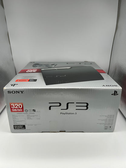 SONY PLAYSTATiON 3 [PS3] CONSOLE | ORiGiNALE NOiRE MiNCE (SLiM) 320GB  | CECH-2501B