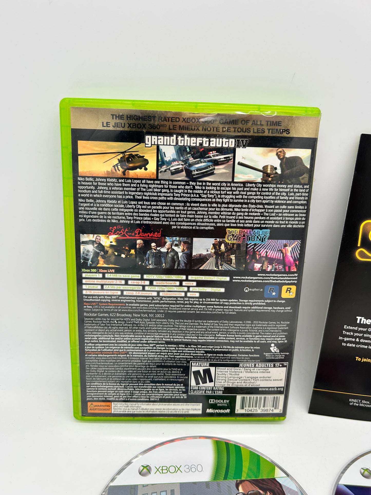 Microsoft XBOX 360 | GRAND THEFT AUTO IV &amp; EPiSODES FROM LiBERTY CiTY