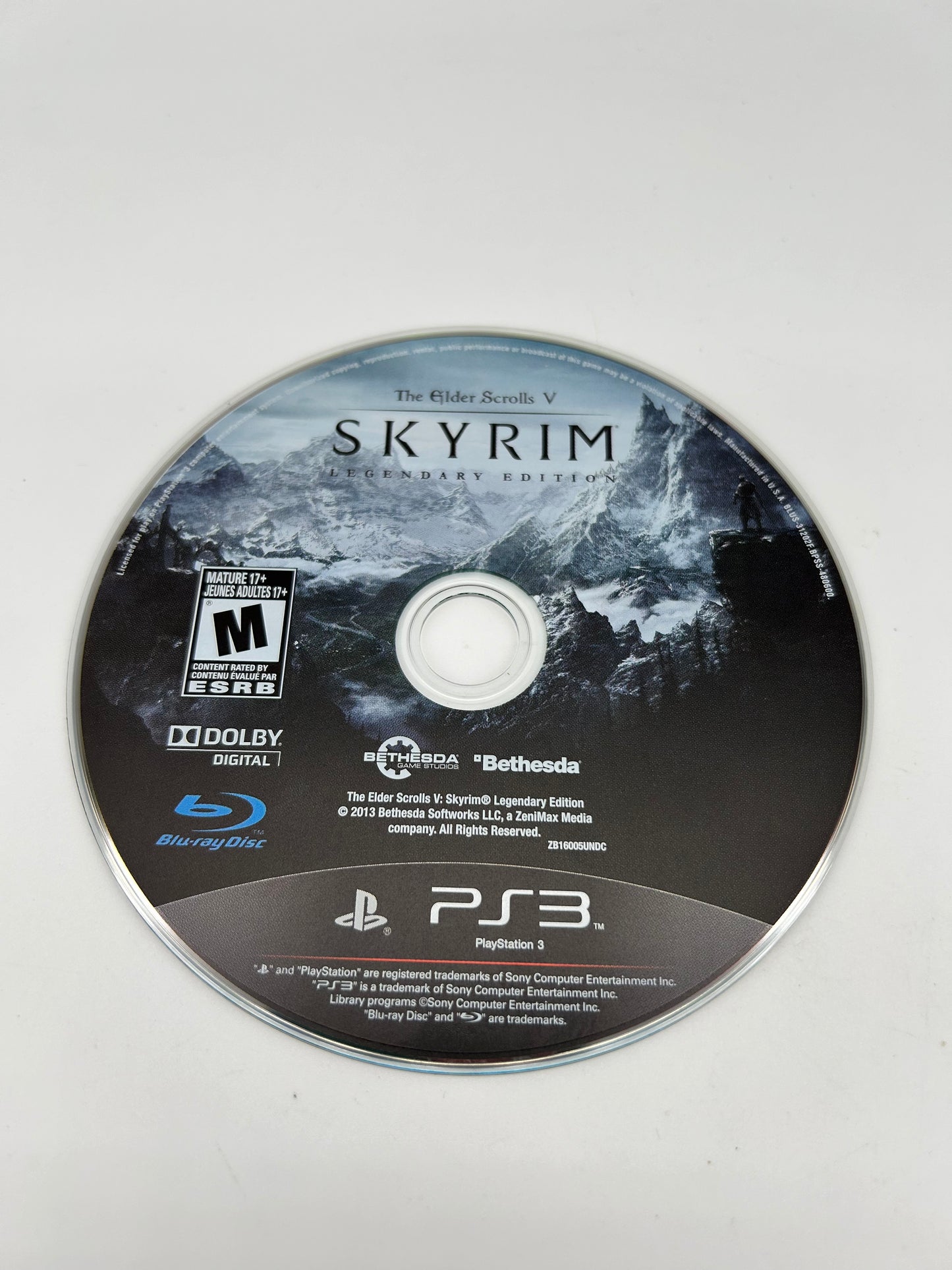 PiXEL-RETRO.COM : SONY PLAYSTATION 3 (PS3) COMPLET CIB BOX MANUAL GAME NTSC THE ELDER SCROLL'S V SKYRIM LEGENDARY EDITION