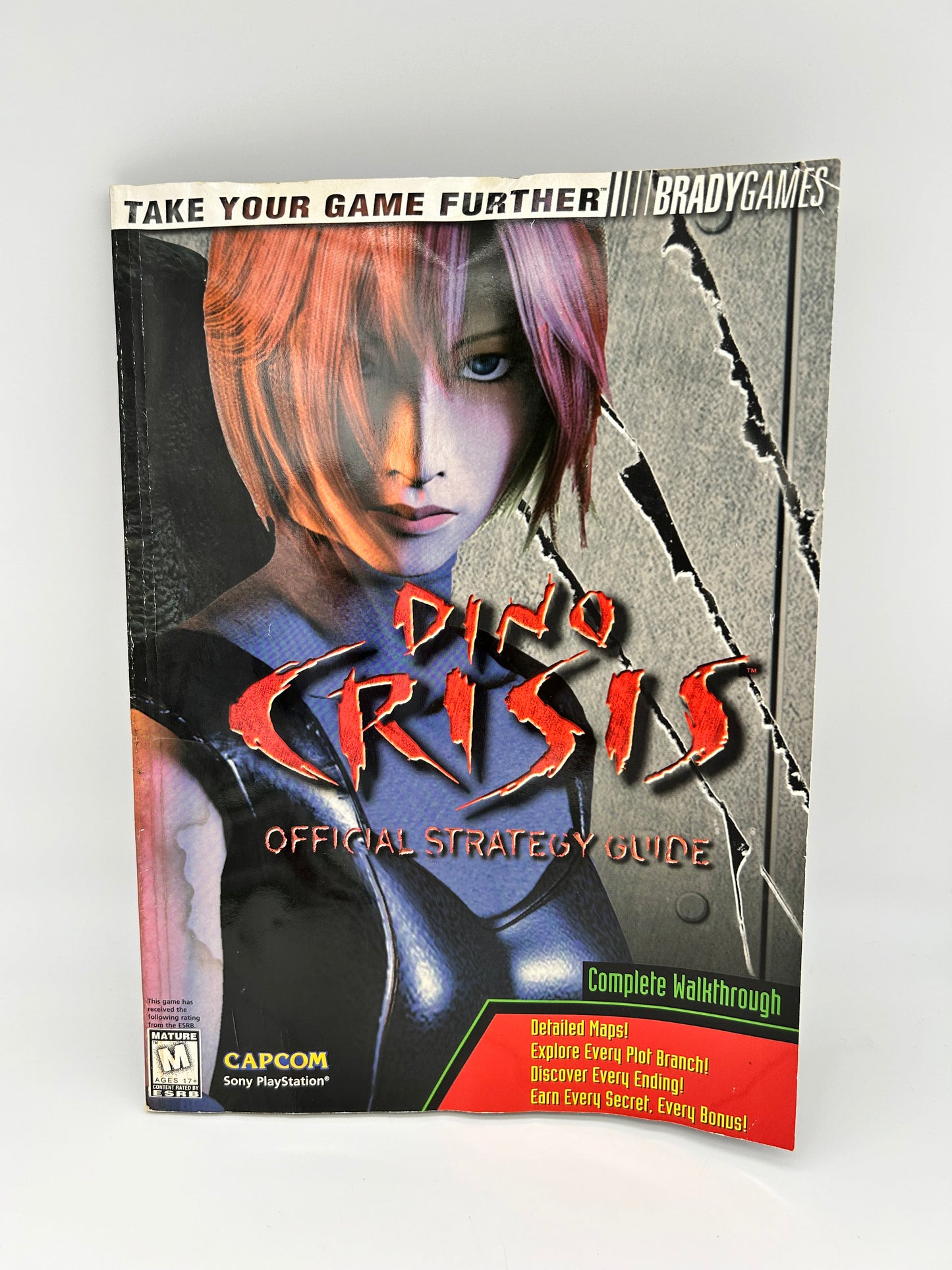 PiXEL-RETRO.COM : BRADYGAMES STRATEGY GUIDE WALKTHROUGH PLAYERS DINO CRISIS