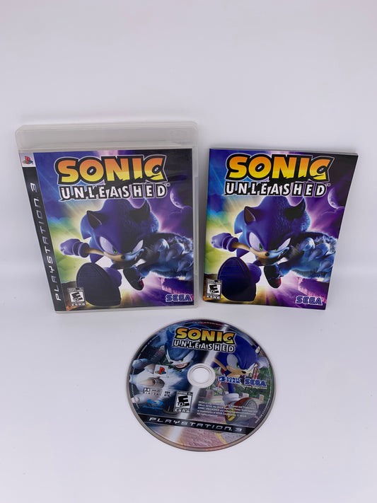 PiXEL-RETRO.COM : SONY PLAYSTATION 3 (PS3) COMPLET CIB BOX MANUAL GAME NTSC SONIC UNLEASHED